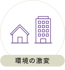 環境の激変